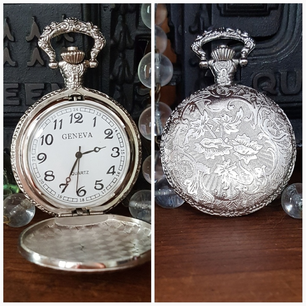 TASTEFULLY EXQUISITE, GENEVA Silver Ladies Watch - Picture 1 of 8